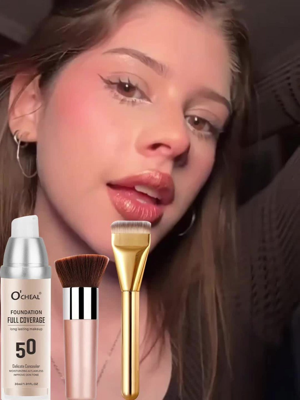 Air Cushion Foundation 2.0 Full Coverage Matte Finish Moisturizing Lightweight Buildable Liquid Foundation — image 11