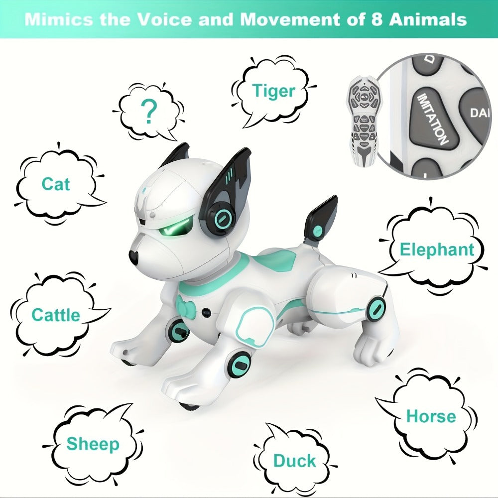 Robot Dog Toy for Kids Upgraded Intelligent Electronic Pet with the Listed Color, Size or Set Options for Everyday Use — imag