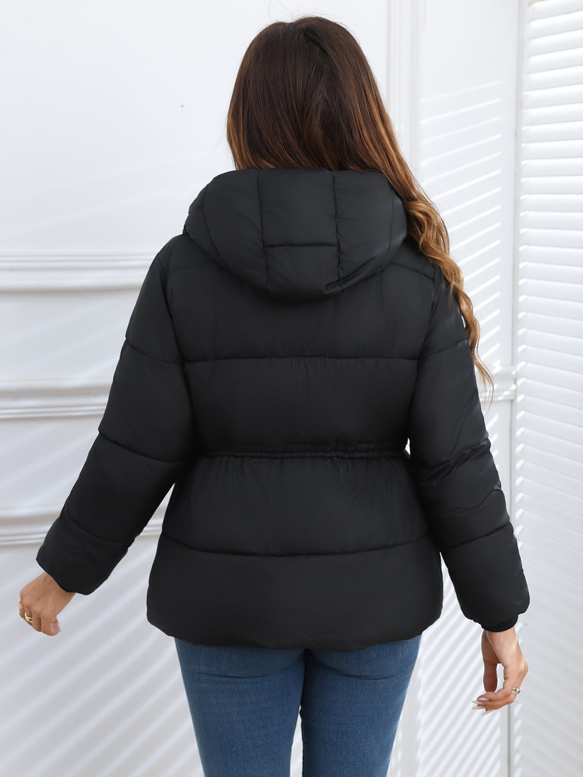 Women Puffer Coat Cotton-padded Jacket Cotton-padded