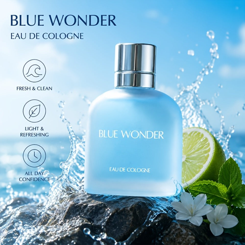 Men's Eau De Cologne Spray 3.4 fl oz, Grapefruit, Bergamot & Juniper Fragrance, Perfect Gift for Dating — image 3