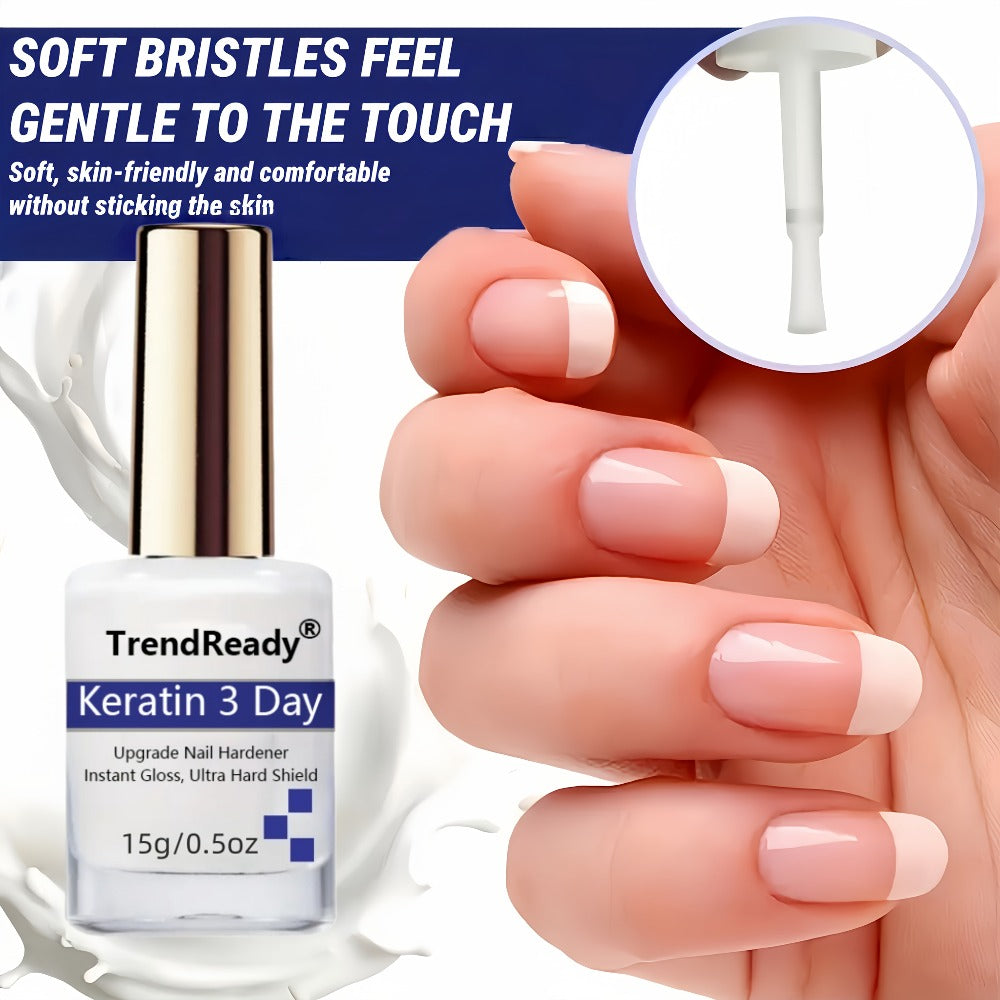 Vitamin E Nail Strengthener Oil, Two 15ml Bottles with Keratin Protein for Daily Manicure Care — image 16