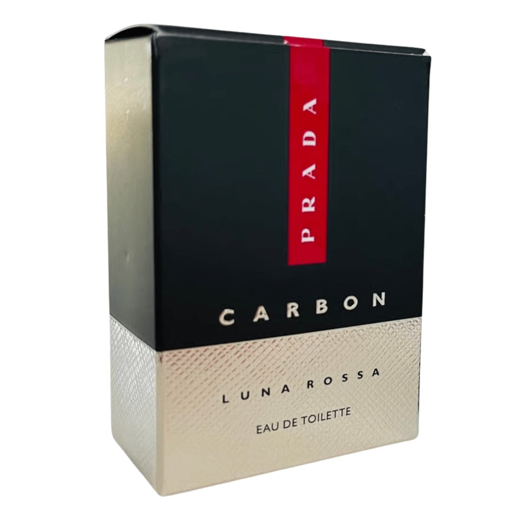 Eau de Toilette Prada Luna Rossa Carbon for Men 9ml Travel Spray in Black Portable Atomizer — image 3