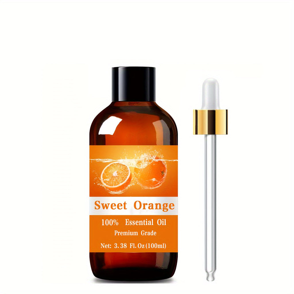 Essential Oil Sweet Orange Citrus Aroma in 100ml Bottle for Diffuser, Humidifier, Massage and Home Fragrance — image 8