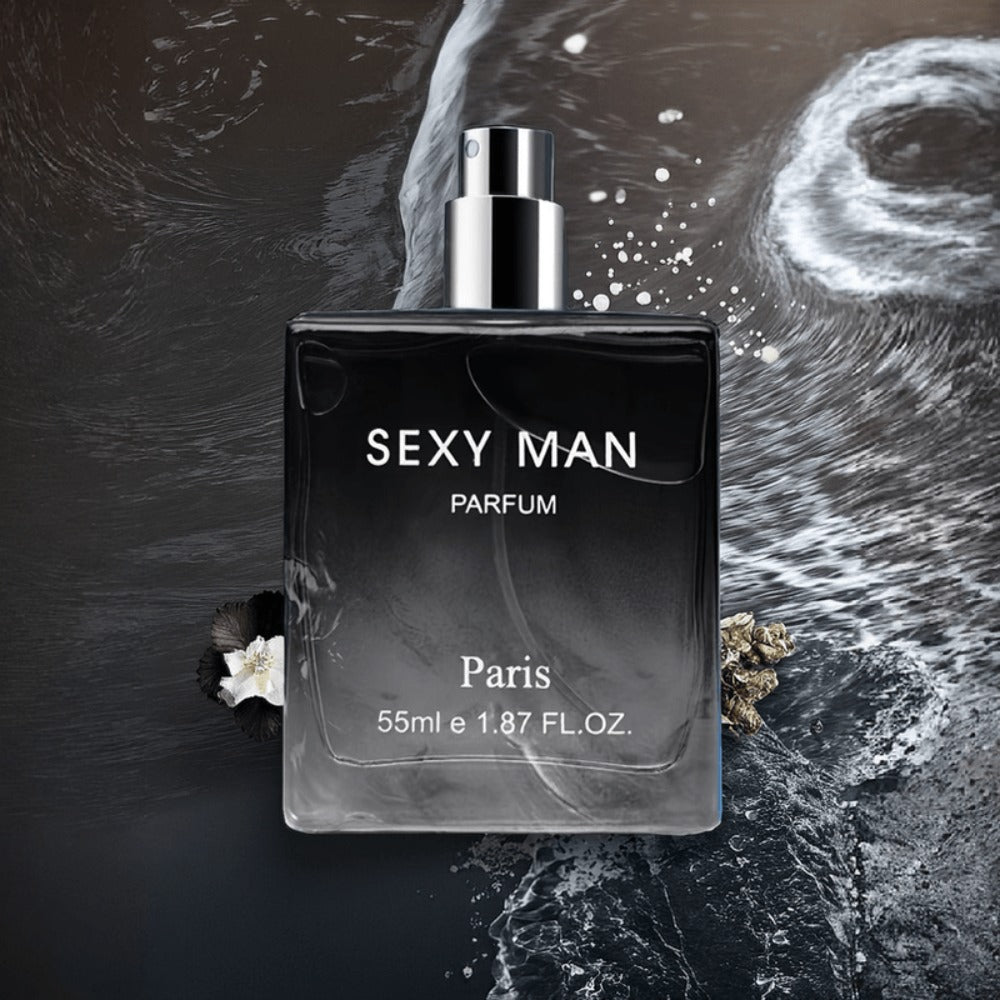Cologne Spray for Men SEXY MAN Two-Bottle Set with 7054A and 7054B Color Options and Gift Vial — image 10