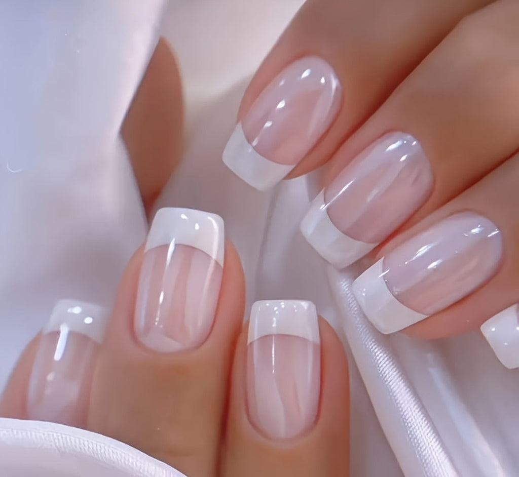 Press On Nails 72-Piece Three-Box Classic Glossy Full-Cover Extendable Nail Set for Elegant Looks — image 7