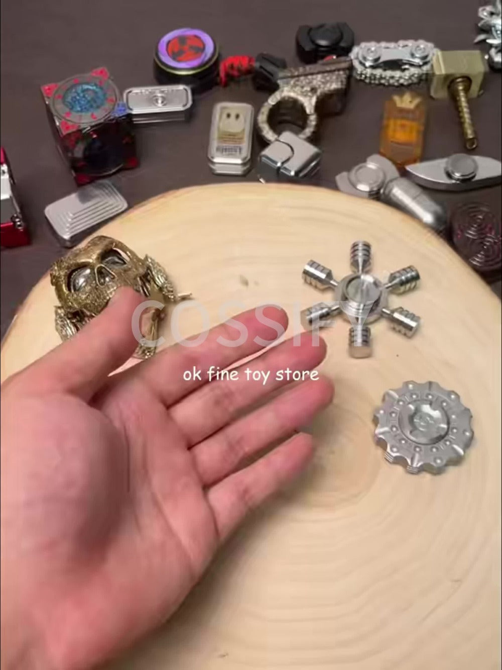 Fidget Spinner in a Metal Design with Hex Key for Adults and Teens — image 15