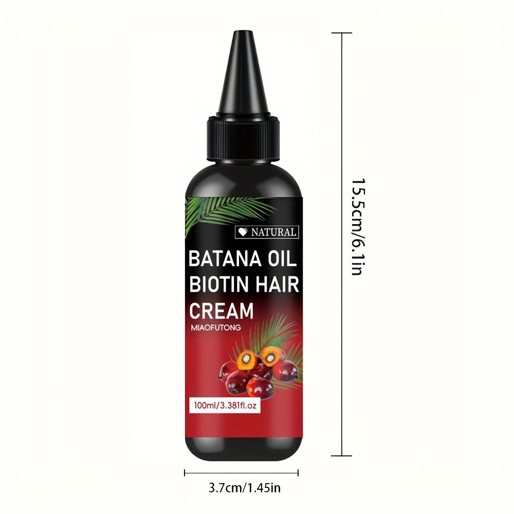 Hair Oil Batana 100ml Red-Label Pump Bottle with Rosemary Extract and Biotin for Root-to-Tip Application — image 4