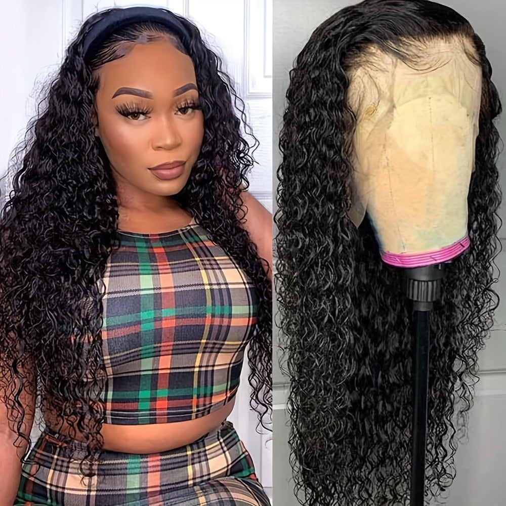 HD Lace Body Wave Wig 13x4 180% Density Human Hair Pre Plucked Glueless Natural Hairline for Women — image 2