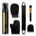Sunless Tanning Mousse Kit 6-Piece Set with Mitt Applicator – Self Tanner Foam 1 Hour Fast Tan No Fake Smell — image 15
