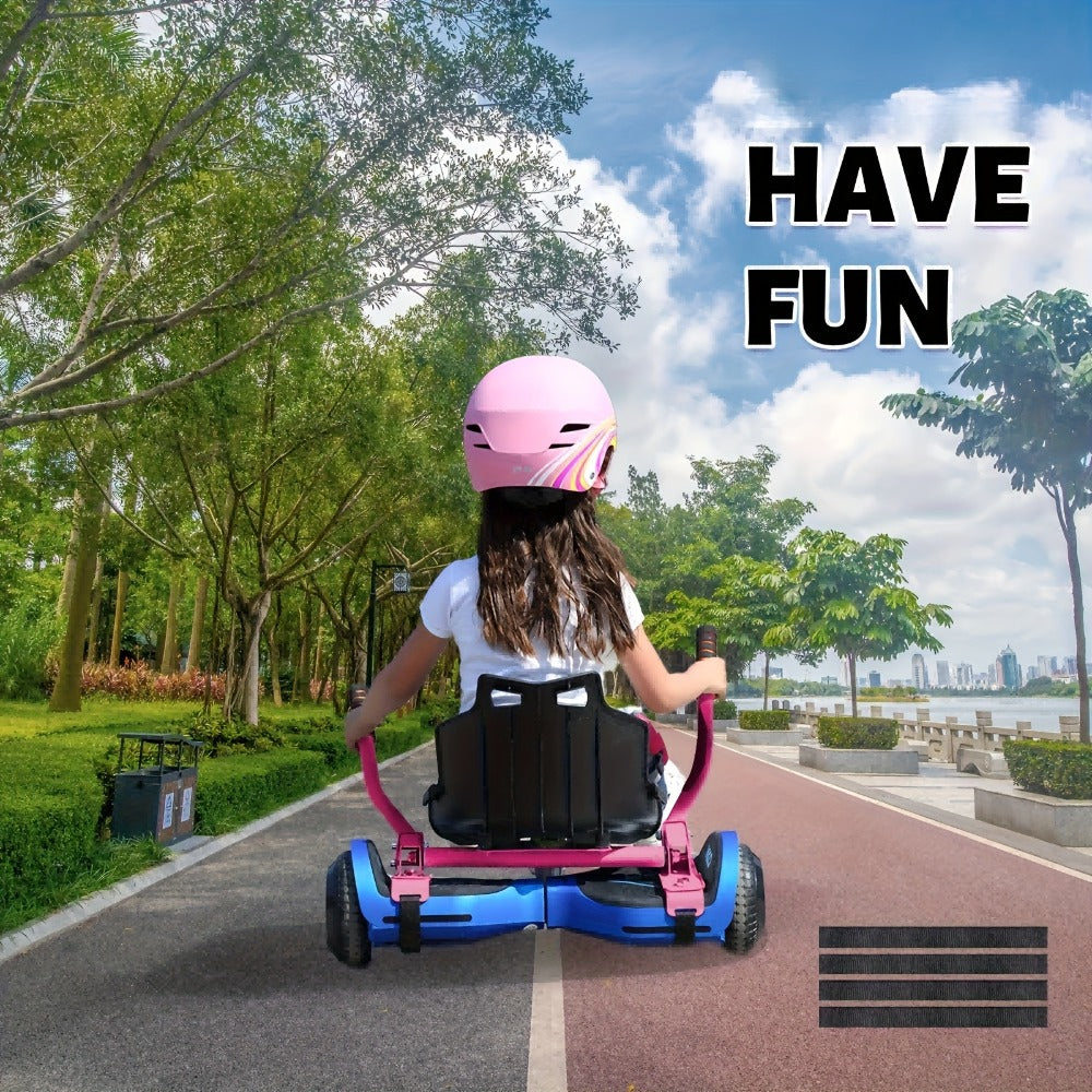 Hoverboard Go Kart Seat Attachment Buggy Conversion Kit 6.5-10 Inch with the Listed Color, Size or Set Options for Everyday U