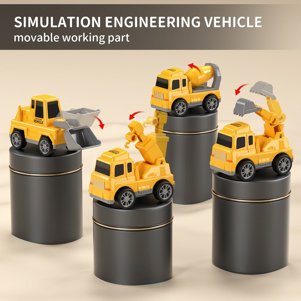 Construction Carrier Truck Toy Set for Kids Ages 3-7 with the Listed Color, Size or Set Options for Everyday Use — image 5