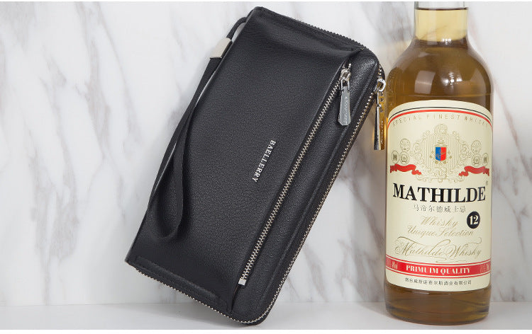Large-capacity Zippered Clutch For Men