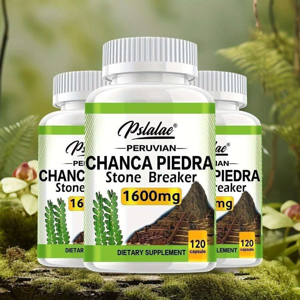 Chanca Piedra Capsules for Liver & Kidney Health, 120 Capsules Natural Urinary Tract Support Supplement — image 1
