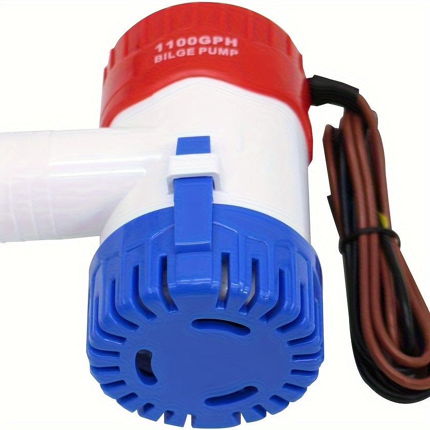 Bilge Pump 1100GPH Electric Submersible 12V Marine Boat Yacht Water Pump — image 2