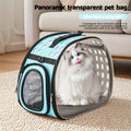 Clear-Panel Pet Carrier Backpack with Ventilation Holes, Mesh Sections and Small or Large Sizes in Four Colors — image 2