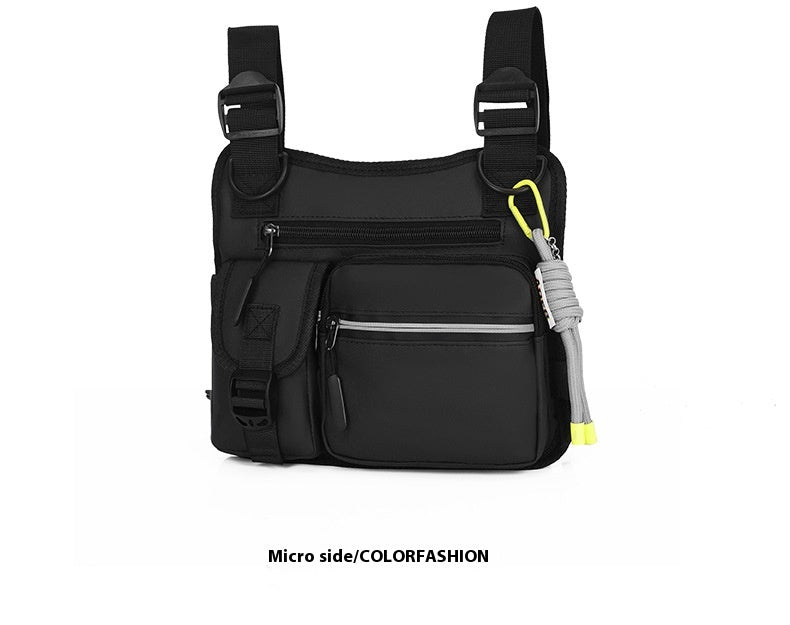 Workwear Functional Vest Chest Bag Reflective