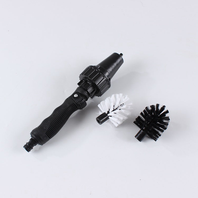 Water-driven Rotary Cleaning Brush Wash Hand-held Water Spray Brush
