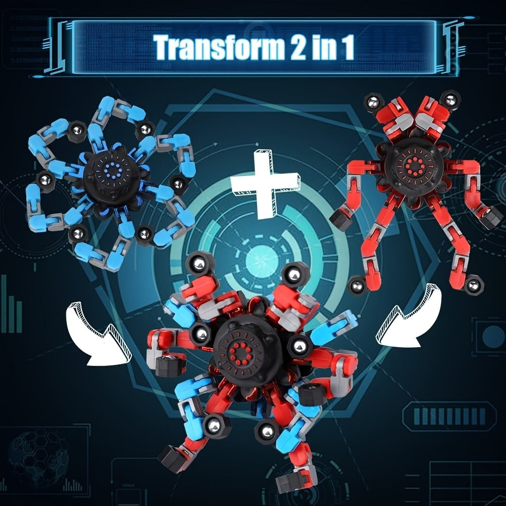 Robot Fidget Spinner Set with 10- or 15-Piece Standard and Luminous Checkout Configurations — image 11