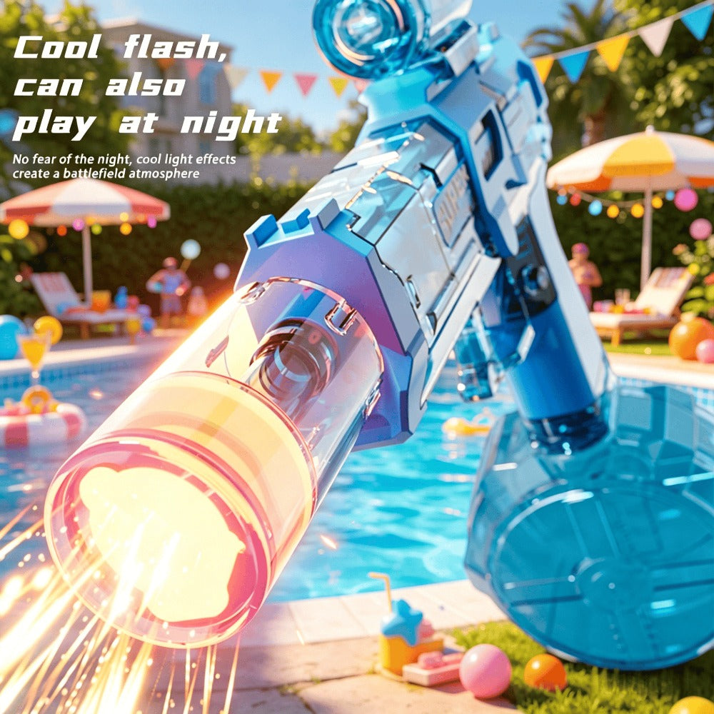 2-Piece Light-Up Automatic Water Spray Toy Set with LED Effects, Sound and Three Color-Pair Options — image 2
