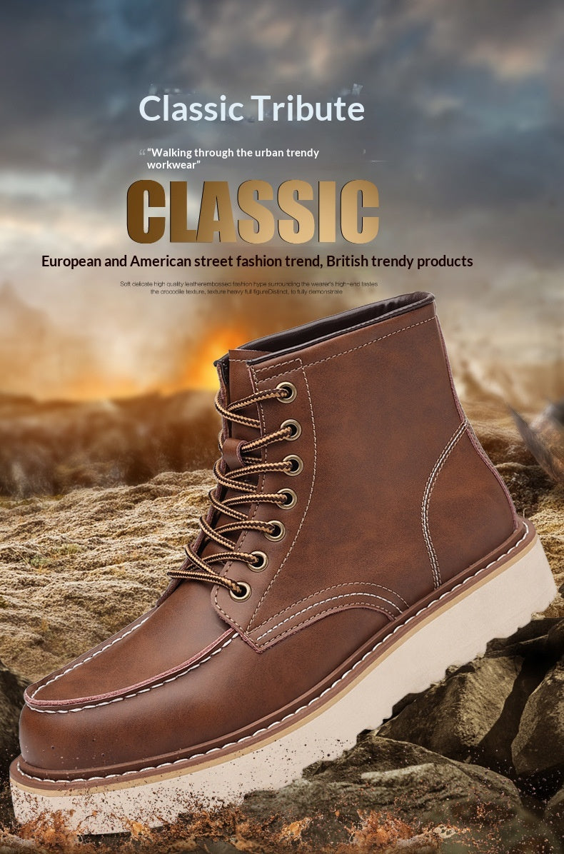 2023 Men's Waterproof Anti-slip Martens Boots