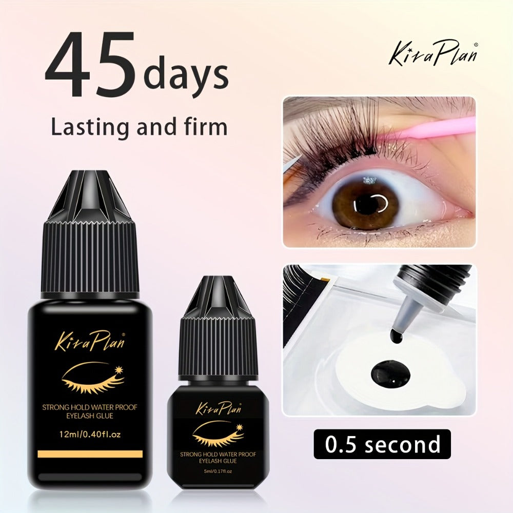Odorless Lash Extension Glue Quick Dry Black Adhesive for DIY Individual & Cluster Lash Extensions — image 5