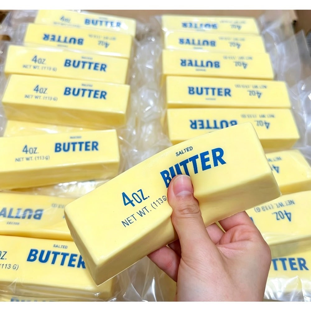 Butter Squishy Toys 10-Pack, Super Slow Rising Butter Stick Squishies, Realistic Food Fidget Toys for Stress — image 6