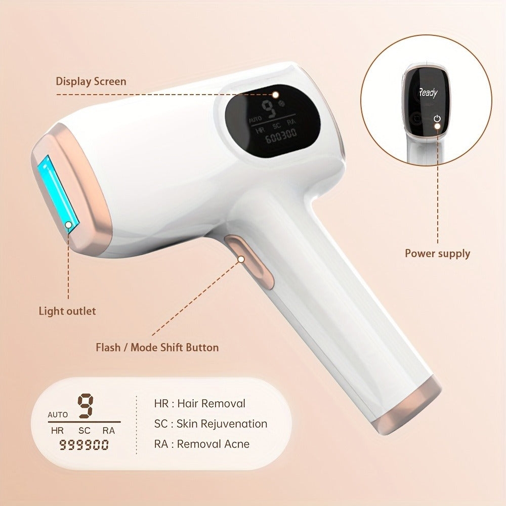 Sarisili AI01-12 IPL Hair Removal Device with Cooling Contact Area, Nine Levels and Manual or Auto Modes — image 8