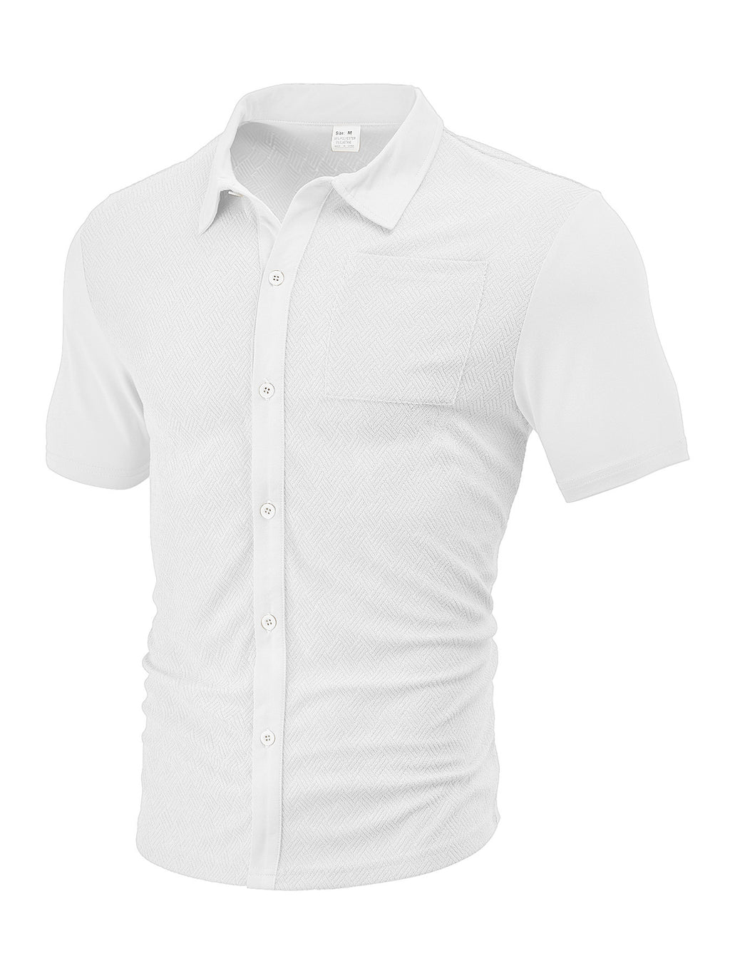 Men's Loose Short Sleeve Lapel Sport Casual