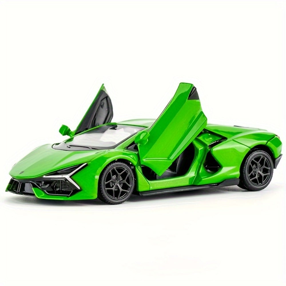 Lamborghini Diecast Car Model 1:36 Scale Alloy Pullback with Openable Doors, Aerodynamic Supercar Replica — image 6