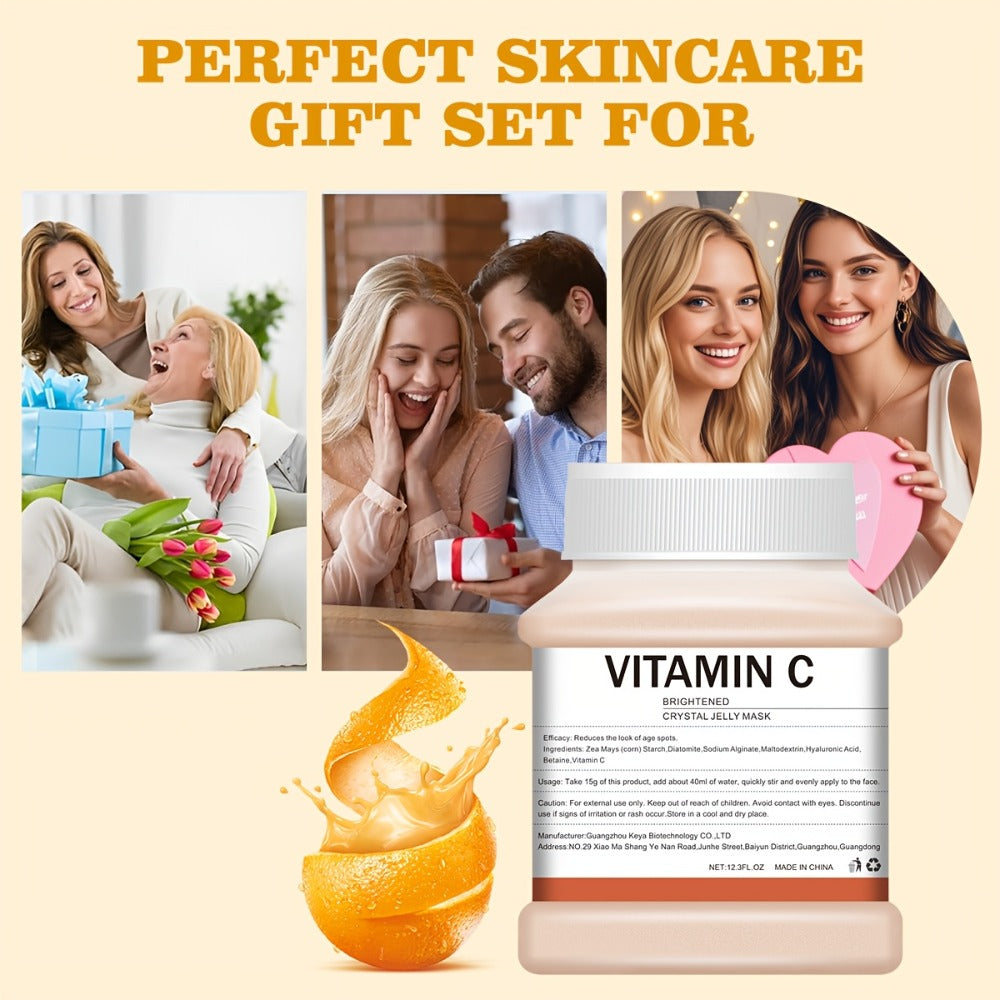 Lactic Acid Jelly Peel-Off Face Mask 12.3 fl oz - Vampire Plasma Exfoliating Mask for Bath Time, Home Spa and Personal Care —