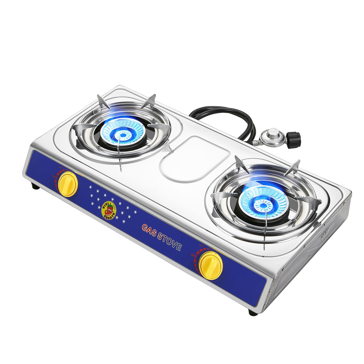 Tabletop Propane Stove VIVICREATE 4000 BTU, Portable Outdoor Cooking Stove with 4/2/1 Adjustable Settings — image 4