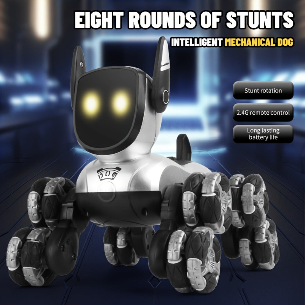 Robot Dog Toy for Kids, RC Smart Interactive Electronic Pet with Remote Control, Music & Action Show — image 8