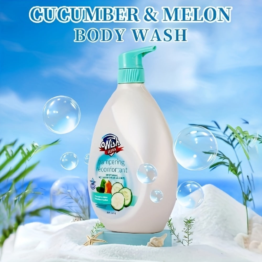 Pump-Bottle Body Wash with Vitamin E Label, Five Scent Options and Single or Two-Piece Packs — image 1