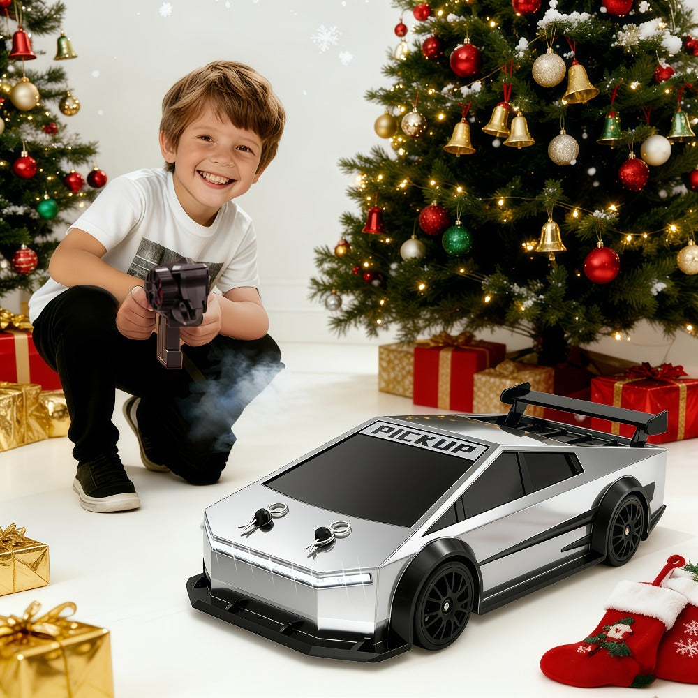 Remote Control Car, DeLorean-Style 1:24 4WD Drift Model with LED Lights, Racing Tires and Two Color Options — image 10