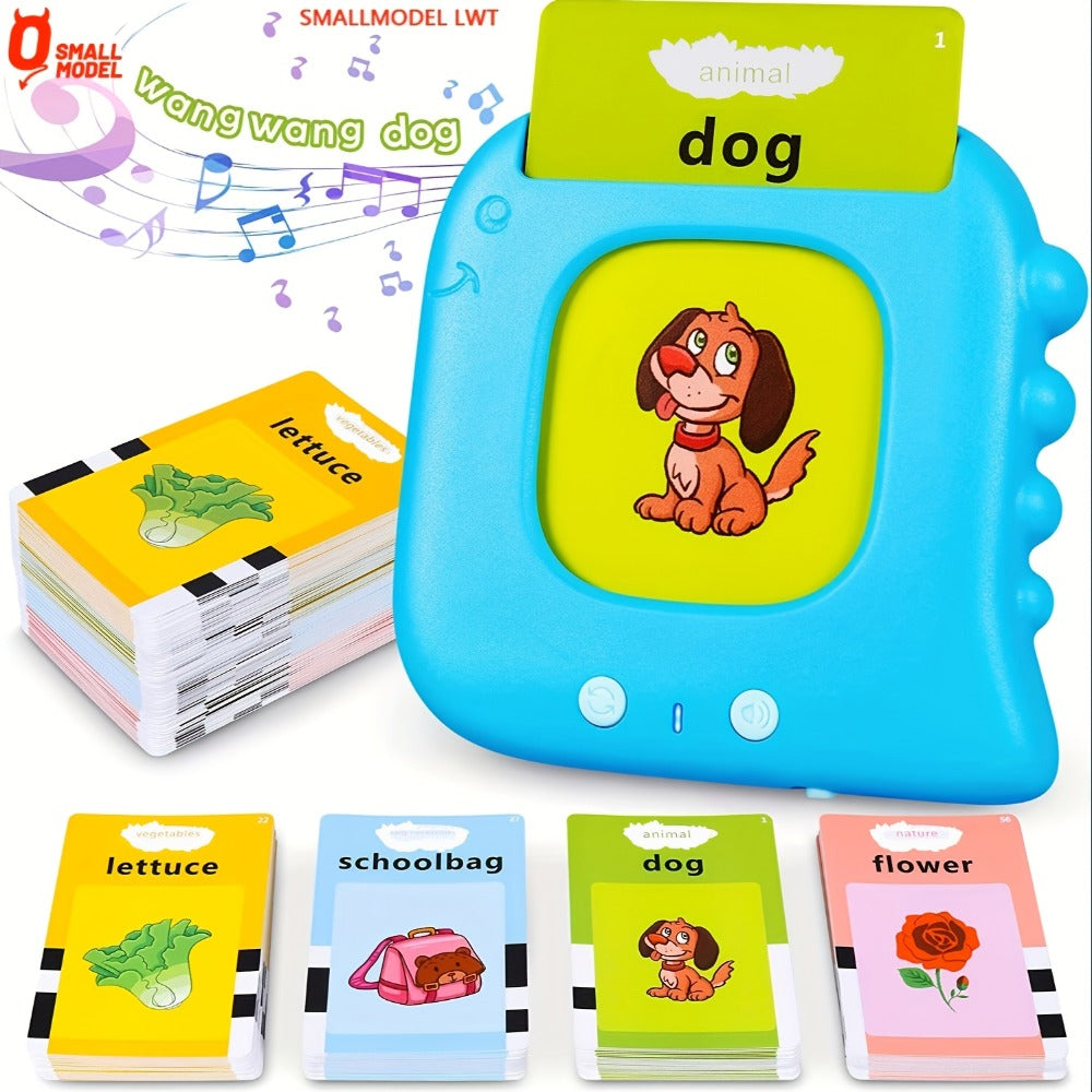 Talking Flash Cards for Kids 224 & 510 Words, Electronic Language Learning Device for Preschoolers Ages 3-6 — image 1