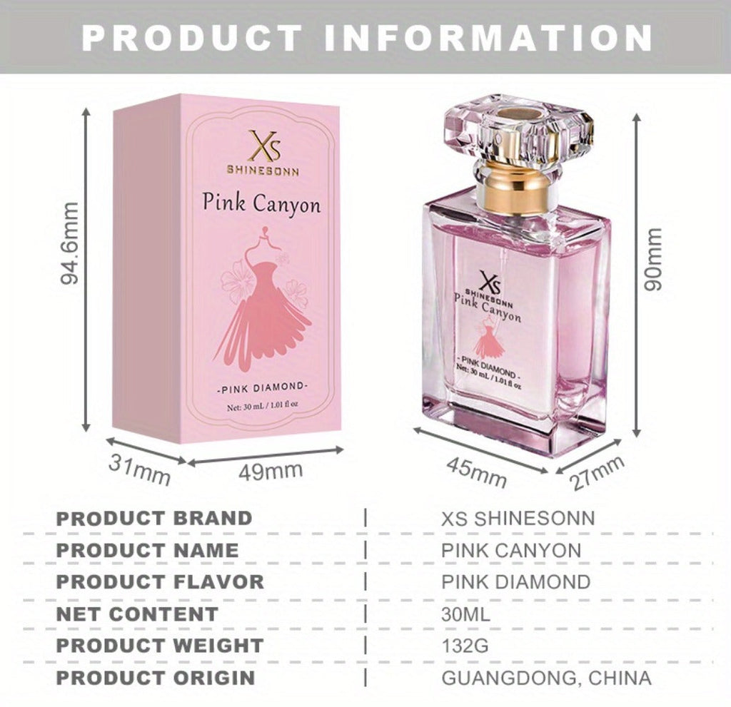 Women's Perfume Pink Canyon Eau de Parfum 1 oz with Pomegranate, Peony and Warm Amber Notes — image 11