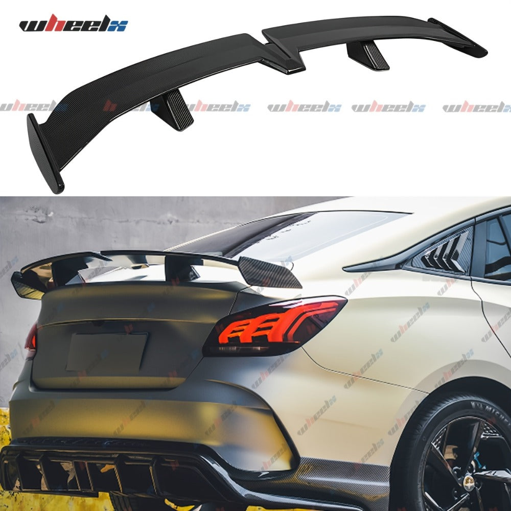 Universal Rear Spoiler Wing 54 Inch – ABS Pro Style Trunk Lid Spoiler, UV-Resistant, Fits Honda Toyota Subaru BMW Dodge Sedan