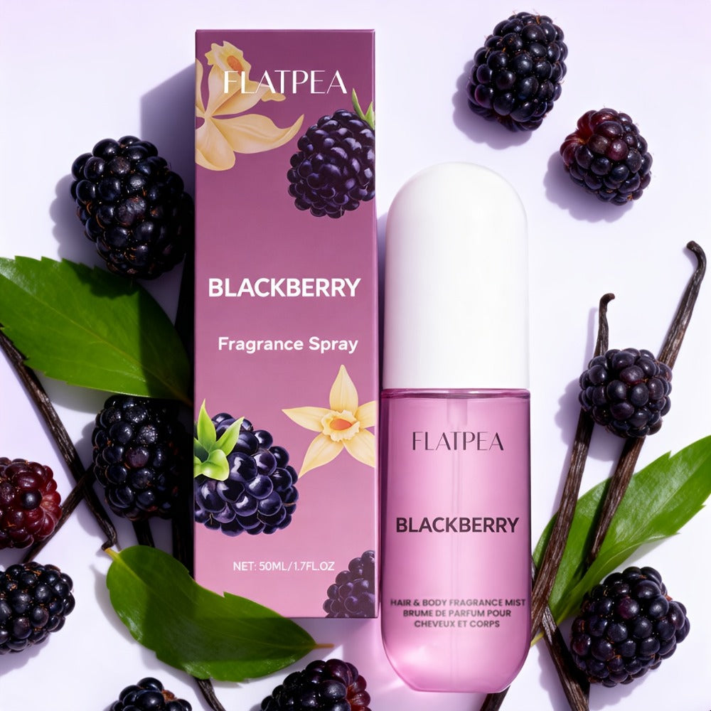 Eau de Toilette Vanilla Blackberry 50ml Body and Hair Fragrance Spray in Single or Two-Pack Options — image 3