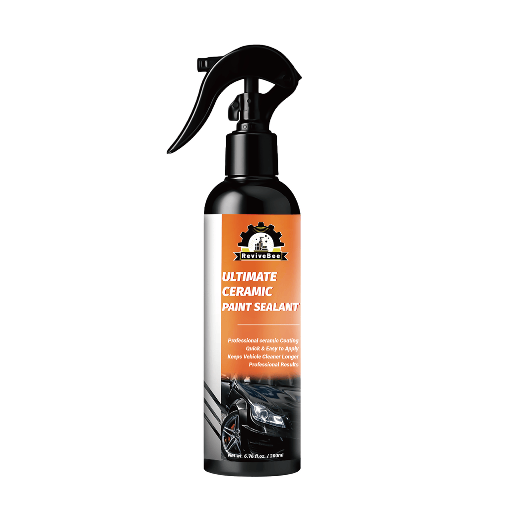 Nano Ceramic Paint Sealant 200ml – Car Ceramic Coating, Paint Restorer & Polish for Long-Lasting Gloss and Paint Protection —