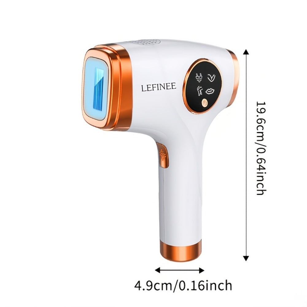 IPL Hair Removal Device 999900 Flashes 3-in-1 At-Home Laser Hair Remover for Women Men for Everyday Face, Beard and Body Groo