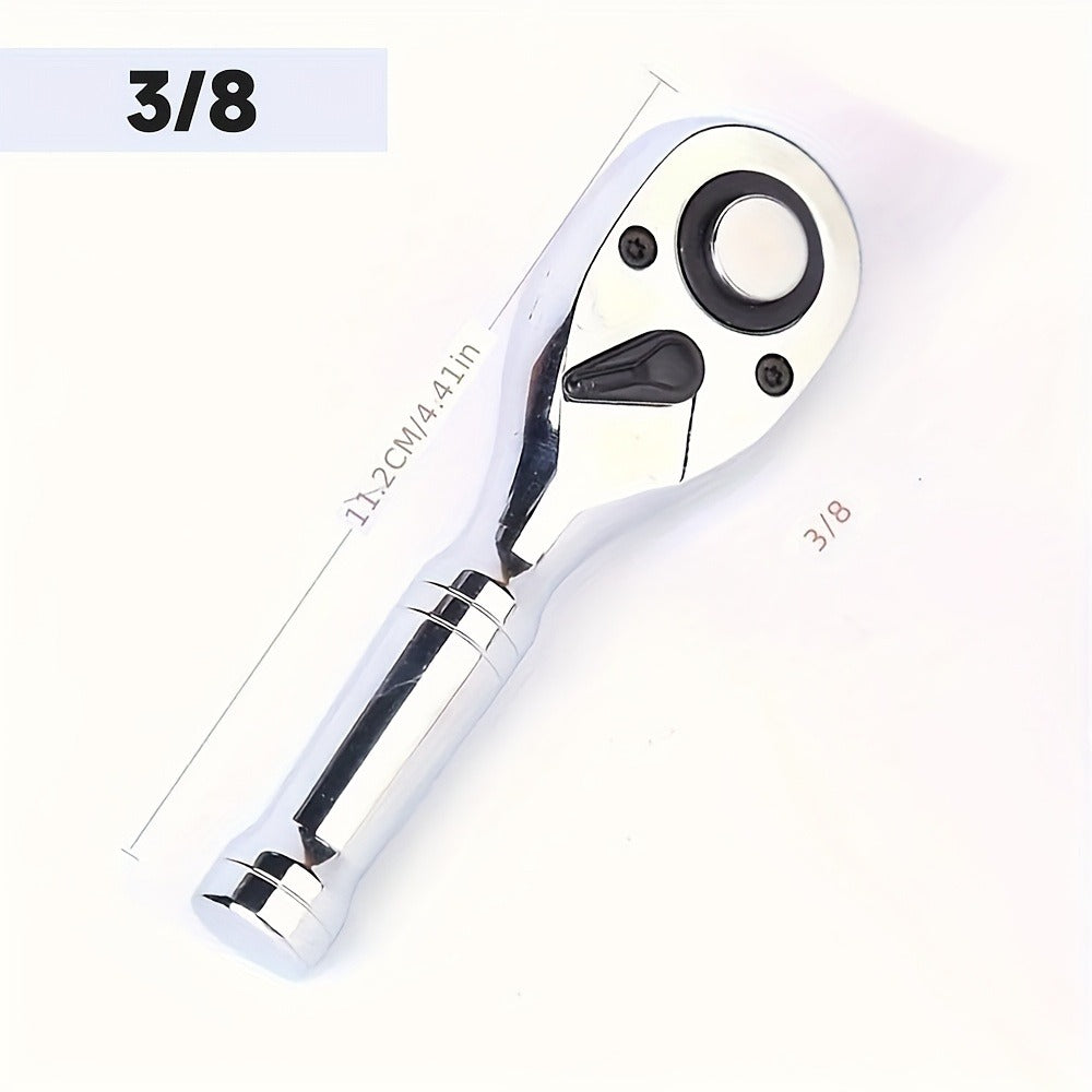 Short-Handle 72-Tooth Ratchet Wrenches in 1/4-, 3/8- or 1/2-Inch Drive with Three Pictured Lengths — image 6