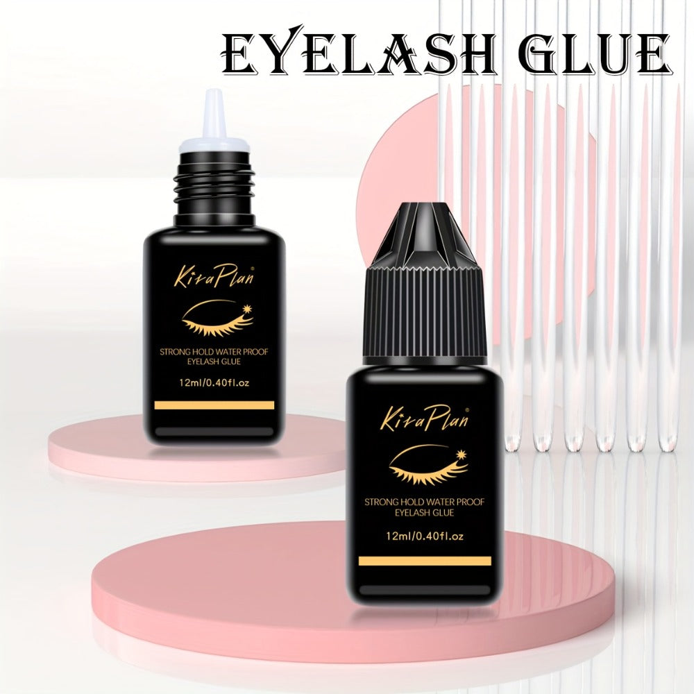 Odorless Lash Extension Glue Quick Dry Black Adhesive for DIY Individual & Cluster Lash Extensions — image 12