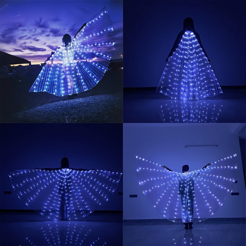 LED Feather Dance Costume Glowing Luminous with the Listed Color, Size or Set Options for Everyday Use — image 33