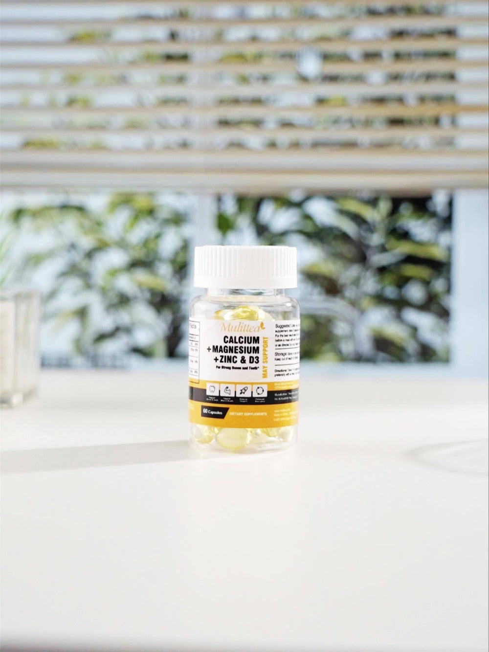 Calcium Magnesium Zinc & Vitamin D3 Capsules, 4-in-1 Synergistic Bone Strength & Immune Support — image 7
