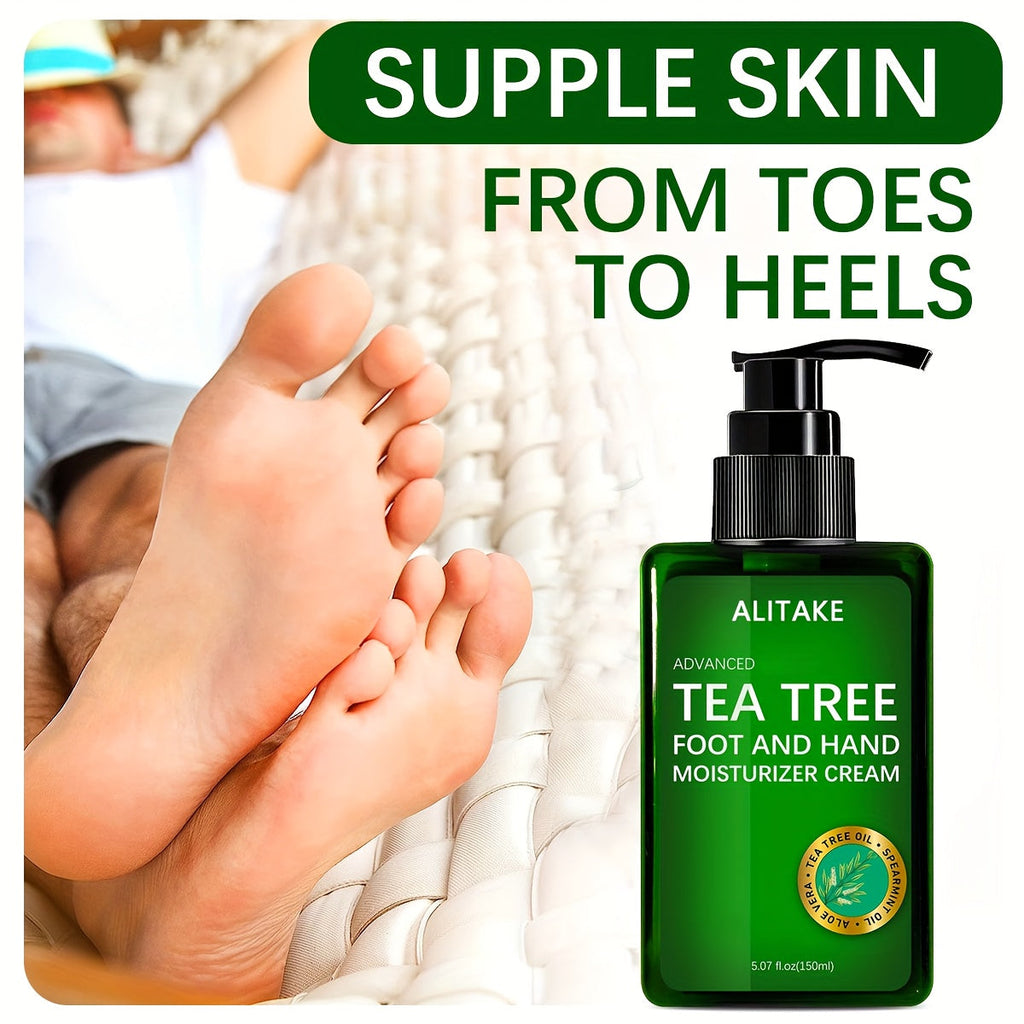 Foot Cream for Dry Cracked Heels & Hand Moisturizer – Natural Plant Extract Deep Nourishing Moisturizing Skin Care Cream for 