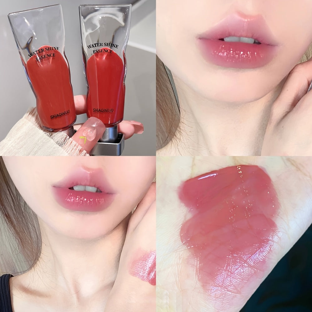 Five-Piece SHAQINUO Water-Shine Lip Gloss Set with Contoured Squeeze Tubes in Shades 01 through 05 — image 7