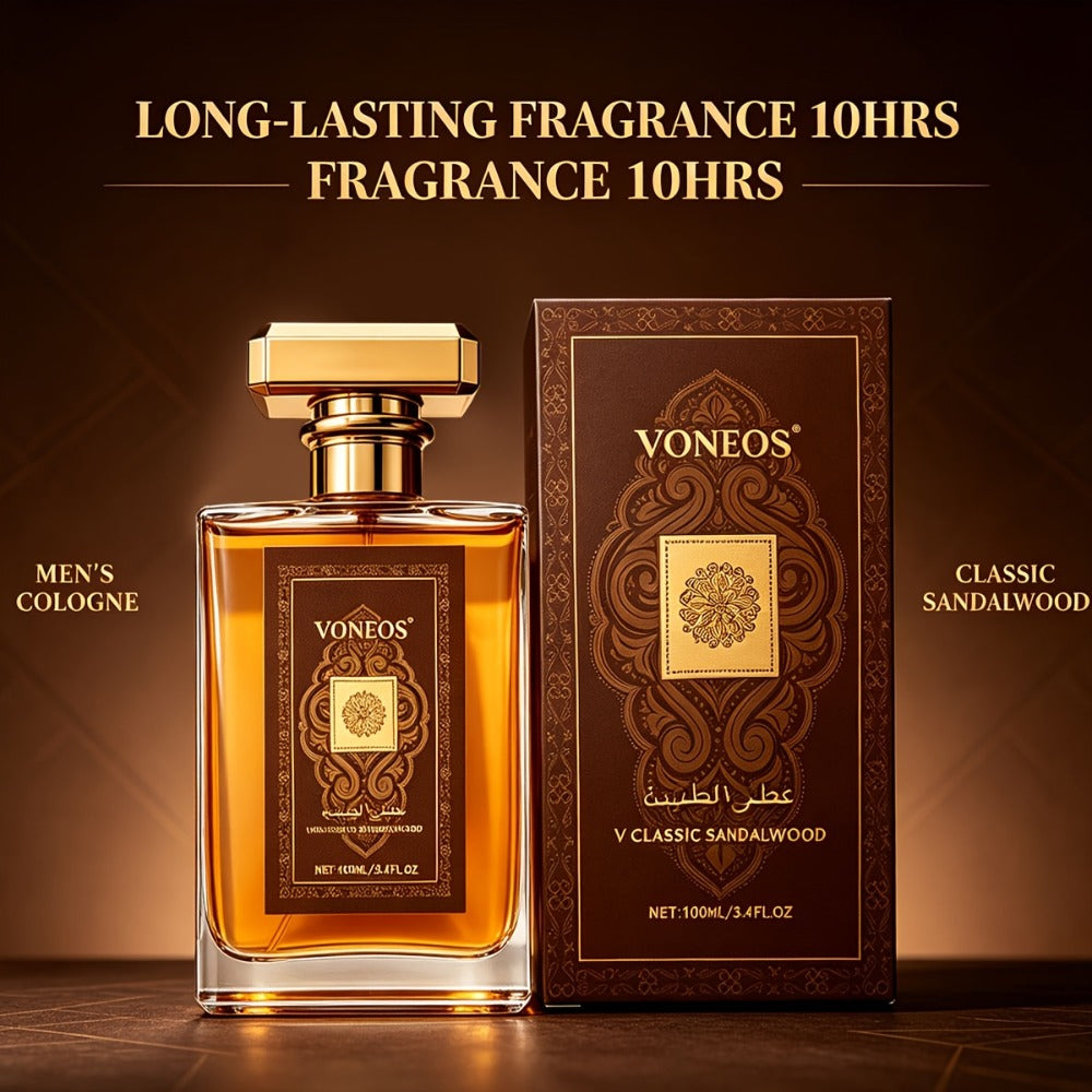 Cologne Spray for Men DUBAI SUDAN 3.4 oz with Gold Bottle and 1, 2 or 3 Piece Set Options for Gifting — image 12