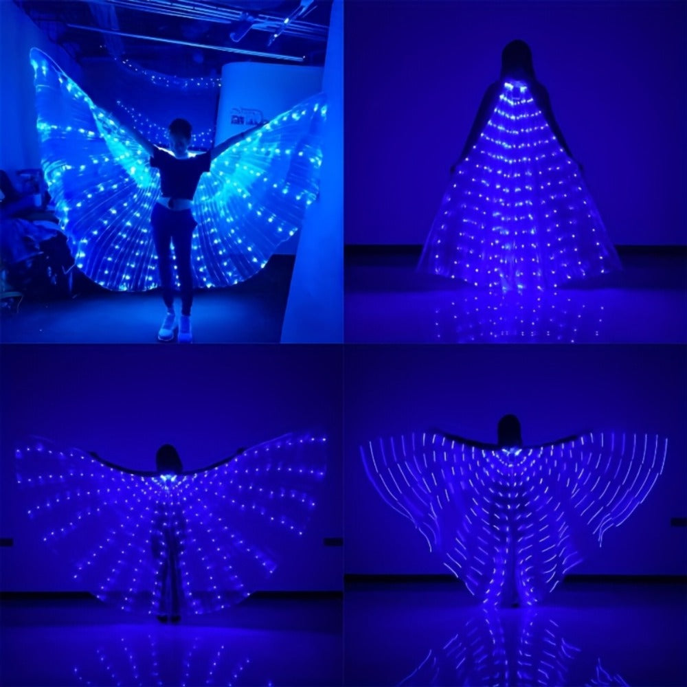 LED Feather Dance Costume Glowing Luminous with the Listed Color, Size or Set Options for Everyday Use — image 9