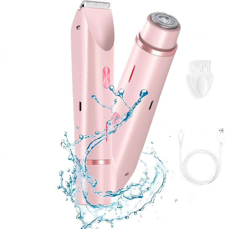 Electric Shaver with USB Rechargeable Power for Dry or Wet Use in Three Colors — image 1