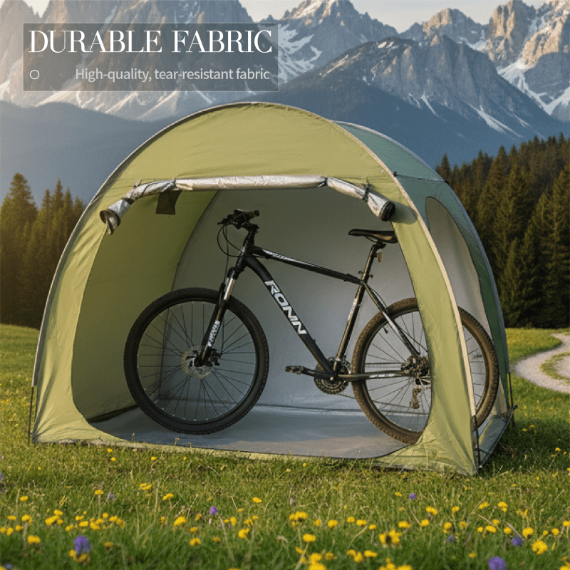 Bike Storage Tent Outdoor for Garden, Patio and Yard Use, with the Listed Configuration, for Everyday Use and Organized Stora